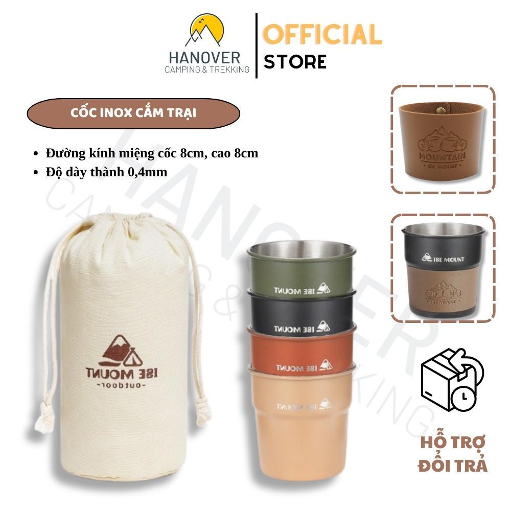 Cốc Inox Cốc Camping Cắm Trại Có Lớp Phủ Chống Ăn Mòn, Ly Cafe Giữ Nhiệt Ly Uống Nước Phù Hợp Cà Phê Picnic