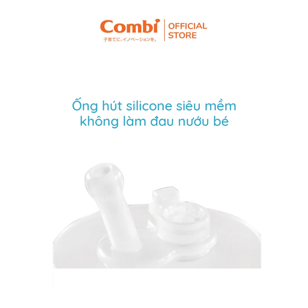 (DUY NHẤT THÁNG 12 - GIẢM 15% ĐỒ CHƠI MUA KÈM) Bình nước Combi LakuMug bước 6 Glow dung tích 240ml Vũ trụ