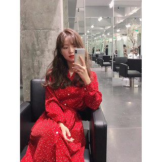 [ TẶNG ĐAI DA] Đầm sơ mi lụa💋 freeship