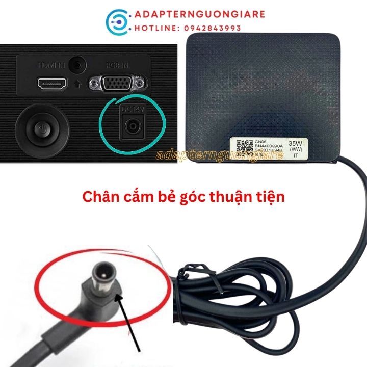 Adaptor nguồn 14V cho màn hình samsung 27inch S27D590P S27C500H hàng xịn