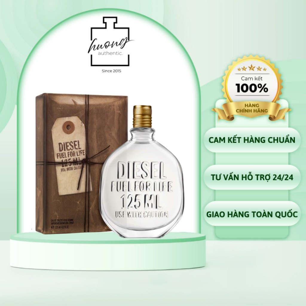 Nước Hoa Diesel Fuel For Life EDT 125ml Men Hương Thơm Trẻ Trung Năng Động
