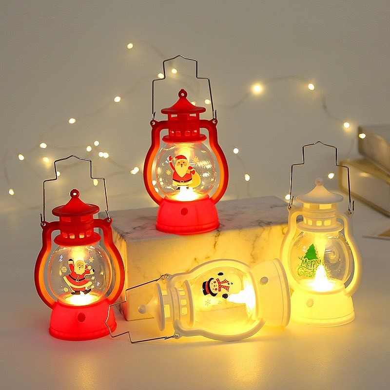 Đèn Lồng LED Mini  Trang Trí Giáng Sinh - Phụ Kiện Decor Cây Thông Noel