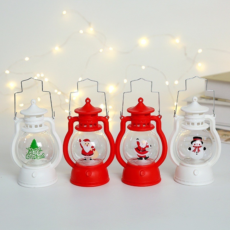 Đèn Lồng LED Mini  Trang Trí Giáng Sinh - Phụ Kiện Decor Cây Thông Noel