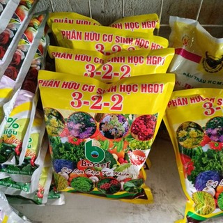 Phân hữu cơ sinh học phân vi sinh better npk 3-2-2 + te 1kg