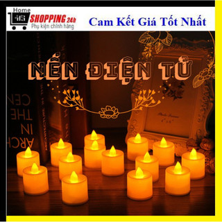 Đèn led, đèn hình cây nến xinh xắn, nến điện tử có kèm pin sử dụng siêu lâu, chuyên sử dụng trang trí, nến nhỏ xinh xắn