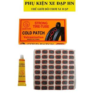 Hộp 48 miếng vá săm xe đạp xe máy