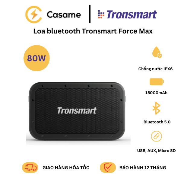 Loa bluetooth Tronsmart Force Max