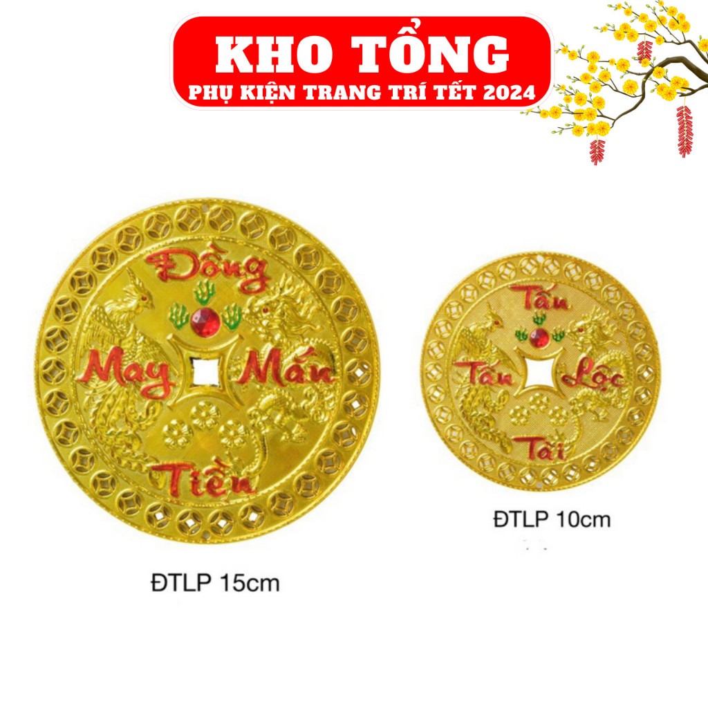 vòng tròn may mắn trang trí