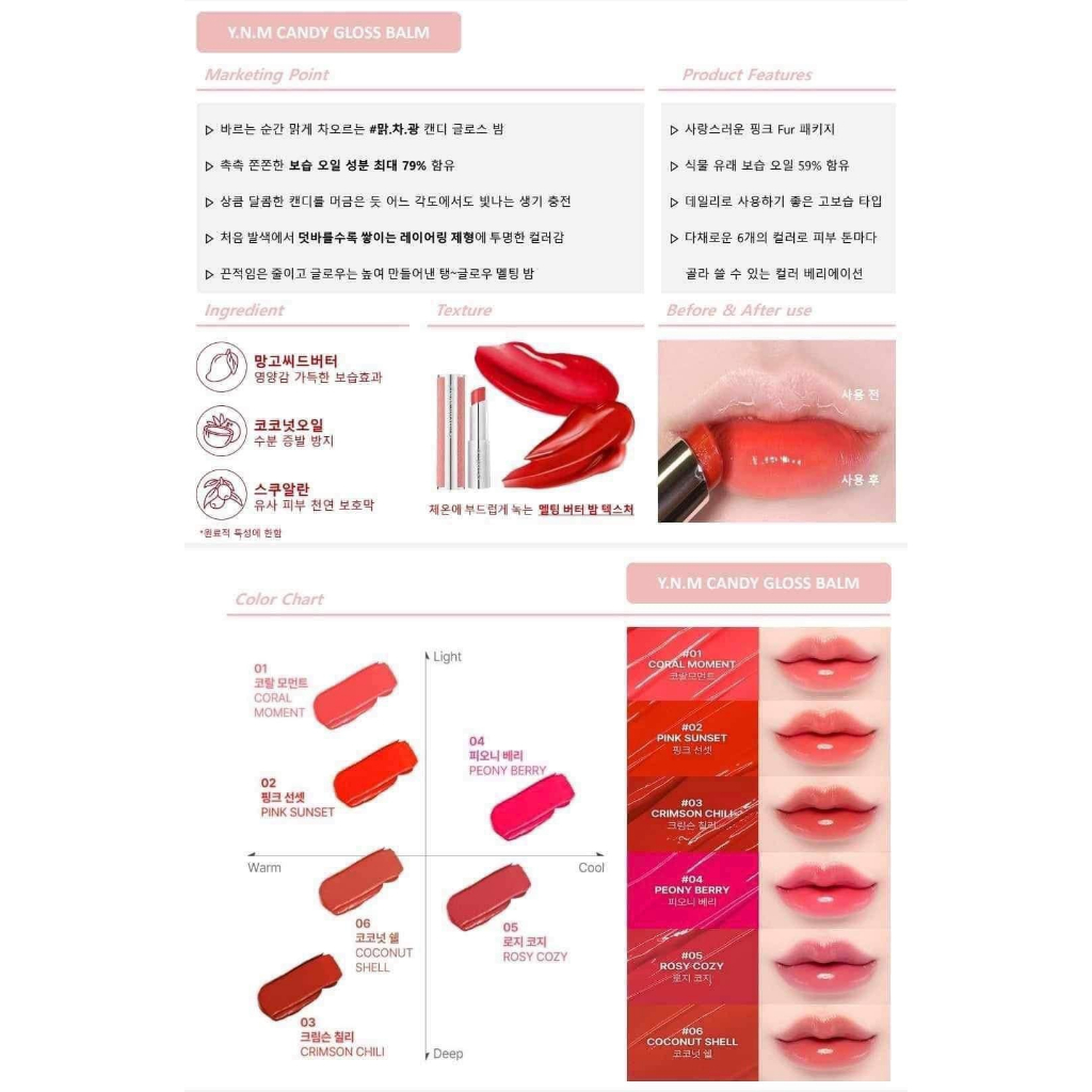 Son dưỡng YNM Lip Balm