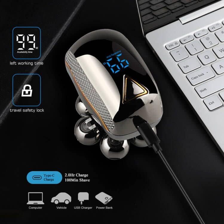 Máy Cạo Râu, Đầu Trọc, Hói Men's Shaver RQ 7900, Cắt Tóc,  Đa Năng, 7D, Cạo Khô & Ướt