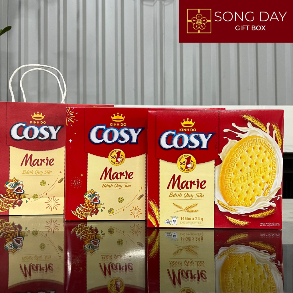 Bánh Quy Sữa Cosy Marie - Hộp giấy
