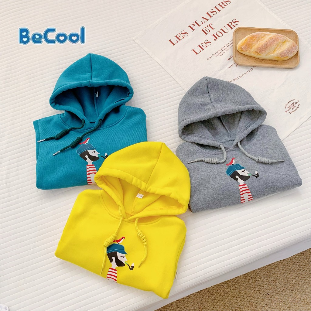Áo Nỉ Master Cho Bé Trai Bé Gái Tiny Kids, Áo Thu Đông Trẻ Em Dáng Chuẩn Cho Bé Từ 6-28kg