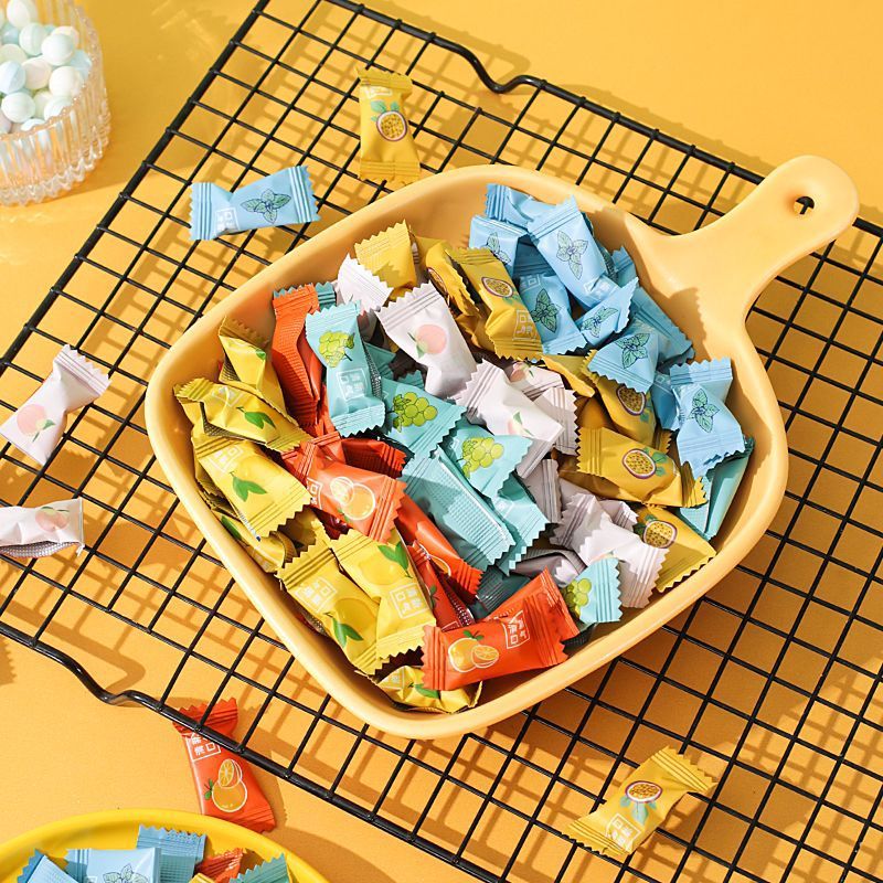 Kẹo ngậm thơm mát mix vị trái cây gói 100gr