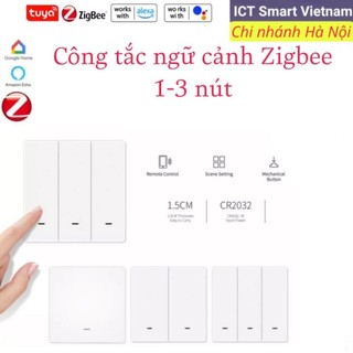 Công tắc ngữ cảnh Zigbee Tuya 1-3 nút