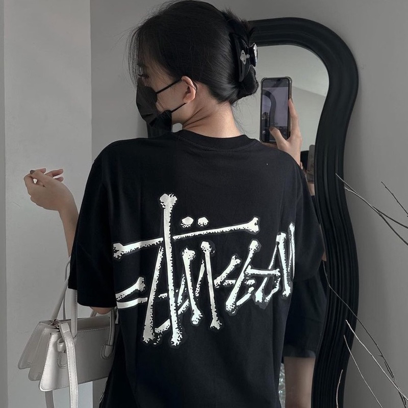 ÁO THUN STUSSY BONE XƯƠNG UNISEX FULL MÀU