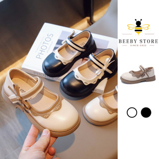  Giày Búp Bê Viền Bèo Cho Bé Gái Quai Dán Đính Nơ Kiểu Dáng Tiểu Thư Sang Chảnh Dễ Thương Cho Bé 2-8 Tuổi  L322  