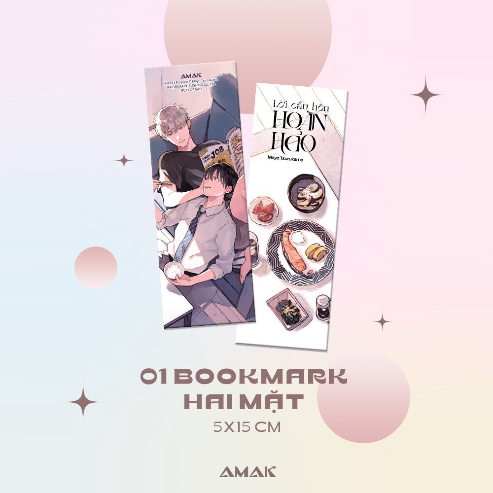 Truyện tranh Lời cầu hôn hoàn hảo - Tặng kèm Bookmark + Postcard  - Boys Love - AMAK
