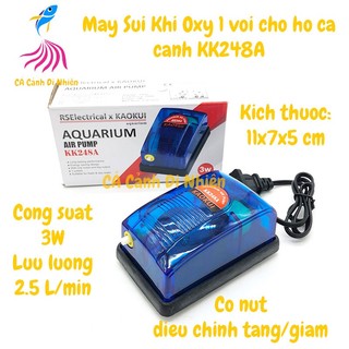 Máy sủi oxy QuanLong dành cho hồ cá cảnh