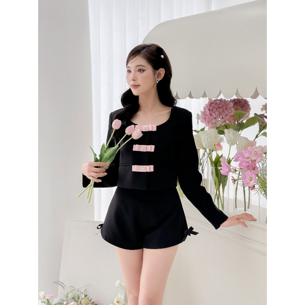 Quần short đính nơ Irine shorts