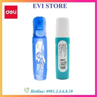 Bút xoá được trên nhiều chất liệu Deli CH408 / Xóa nước Deli W39292 dung tích 12ml