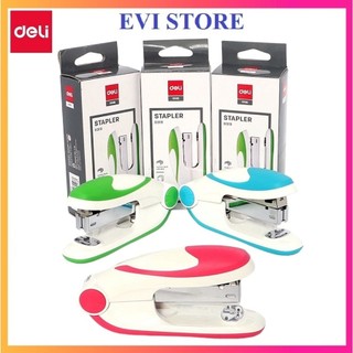 Dập ghim 25 tờ deli 0319 / bấm kim deli e0319 dùng ghim 24/6 và 26/6