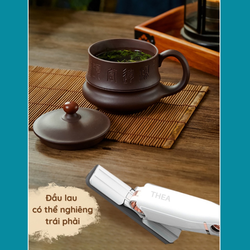 Cây Lau Bếp Tự Vắt, Cây Lau Nhà Mini, Cây Lau Nhà Tự Vắt Thông Minh 25cm, Bọt Biển Siêu Thấm Hút Đa Năng - Uni Shop