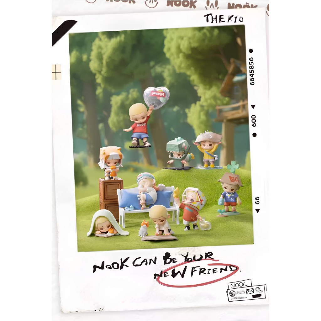 Mô hình đồ chơi Blind box Nook The Kid Series  - 52TOYS