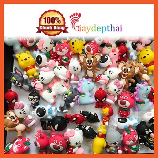 Sticker 5D siêu dễ thương gắn vô dép sục