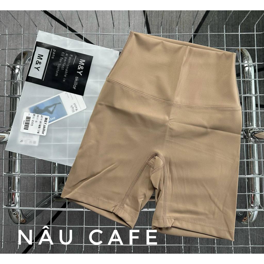 Quần Đùi Thể Thao Nữ Chất Thun Lạnh Lulu Co Giãn Tập - Gym - Yoga - Aerobic ⚡️ Hàng Nhập Khẩu ⚡️