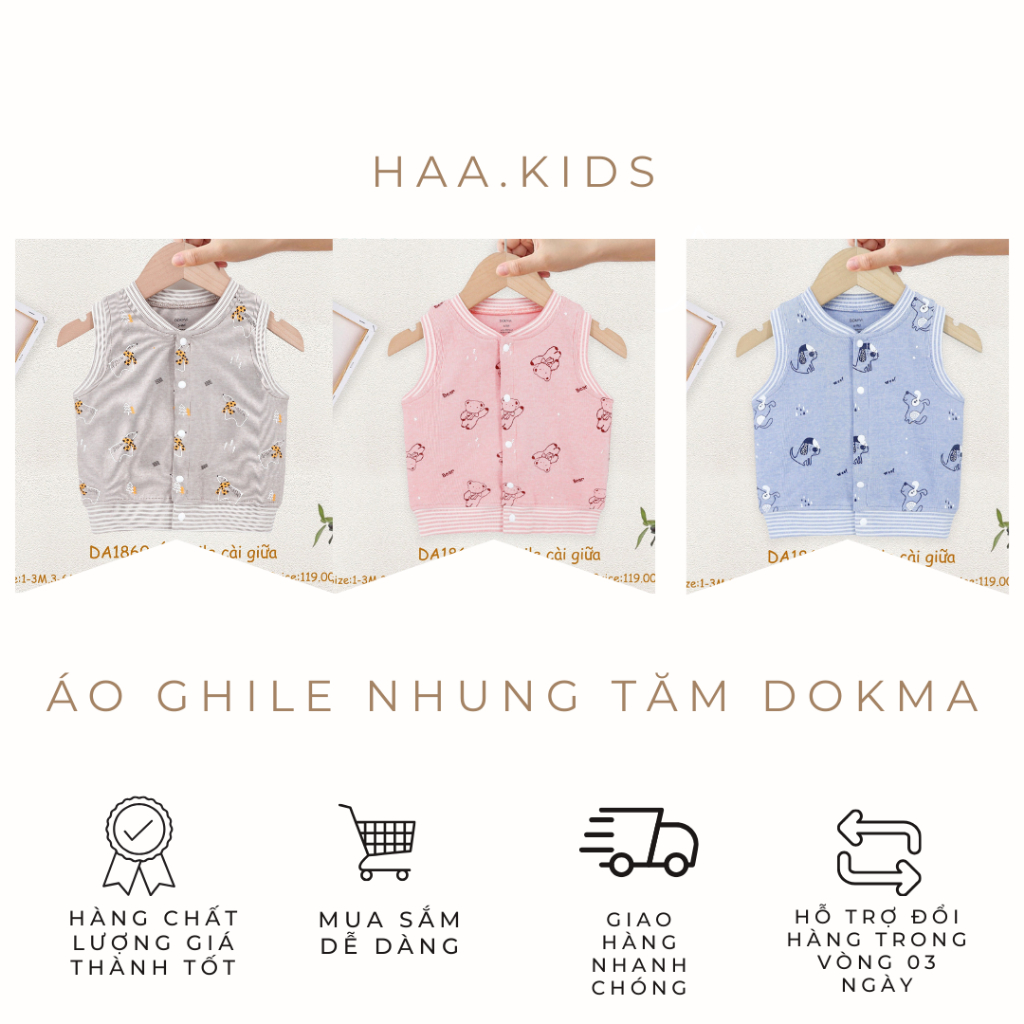 DA1860 ÁO GILE CÀI GIỮA