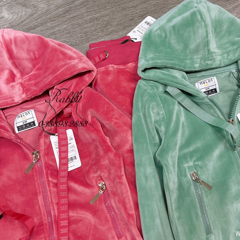 Bộ nhung dày Melon - HÀNG SALE KHÔNG ĐỔI TRẢ