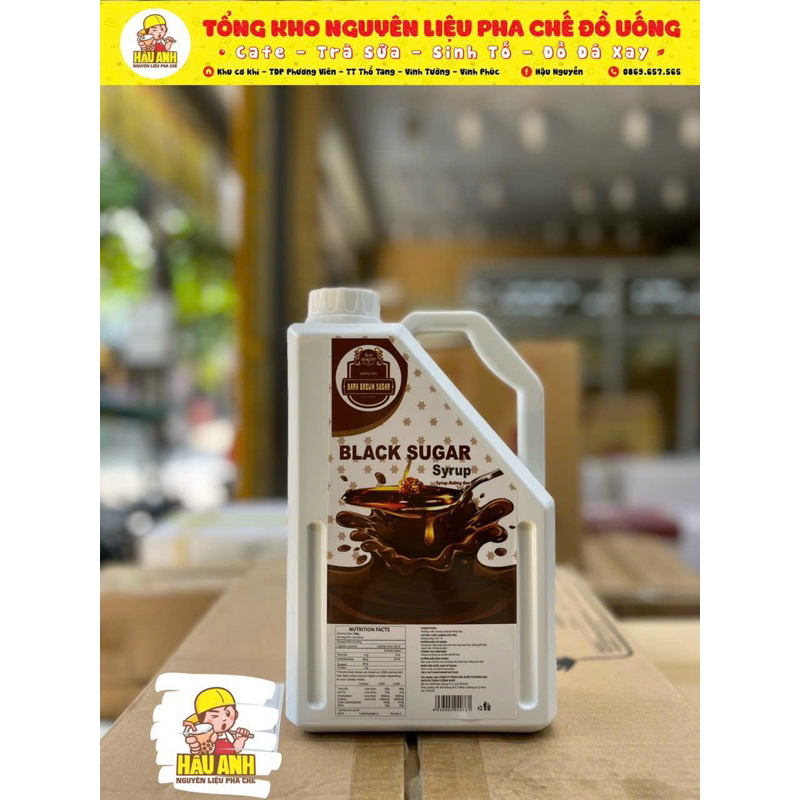 Siro đường đen Hàn quốc Black Sugar (2L)
