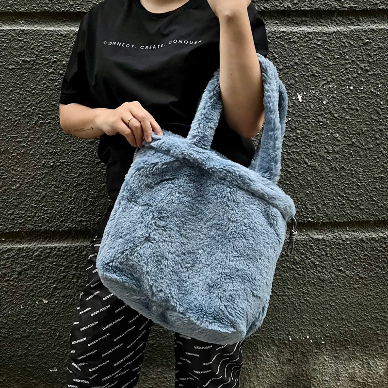 TÚI SI LÔNG XANH