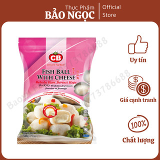Cá Viên, viên thả lẩu Nhân Phô Mai tan chảy CB 500g - Cá viên chiên phomai Malaysia -ship hỏa tốc Hà Nội