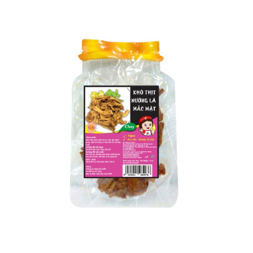 Khô Thịt Nướng Lá Mắc Mật Chay Âu Lạc 50g