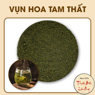 Tấm hoa tam thất 100g, vụn hoa tam thất thơm, sạch - Lãn Ông