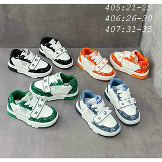 Giày thê thao lv dáng thể thao có hinh ngôi sao cho bé size 30-36