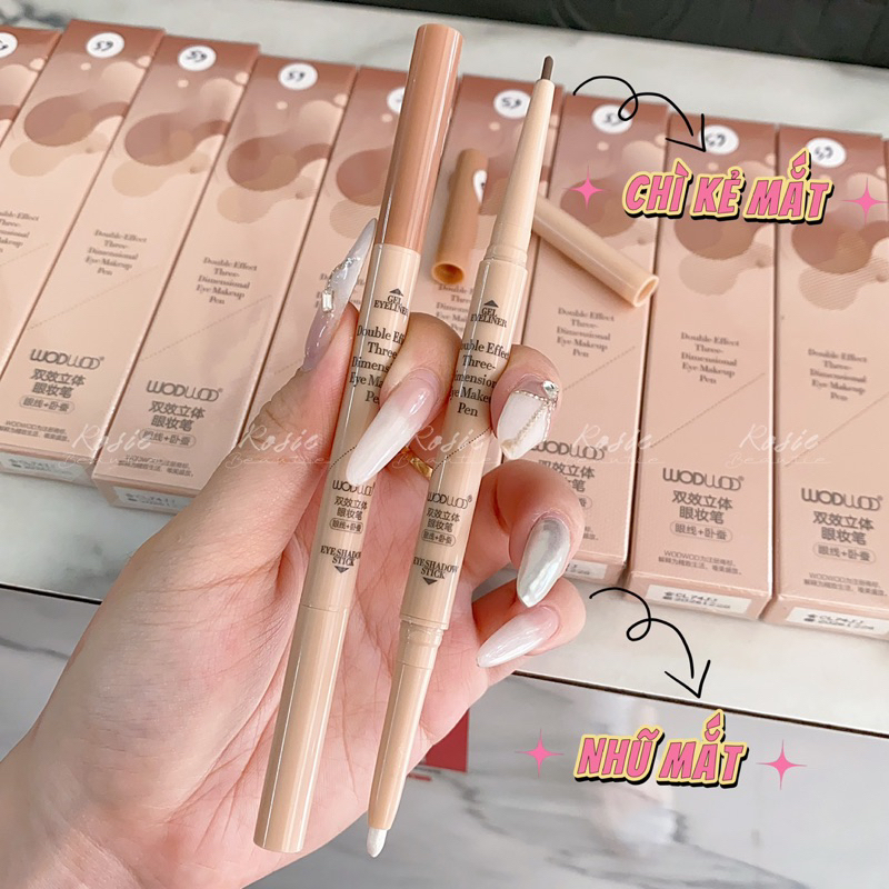 BÚT KẺ MẮT VÀ NHŨ MẮT WODWOD 2 ĐẦU