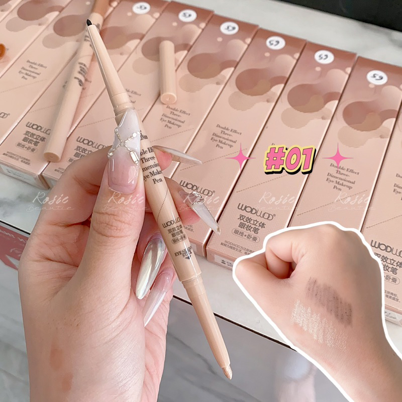 BÚT KẺ MẮT VÀ NHŨ MẮT WODWOD 2 ĐẦU