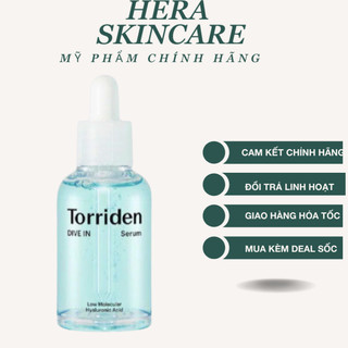Serum cấp ẩm phục hồi dưỡng da căng mịn torriden dive in serum 50ml