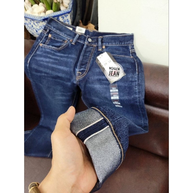 quần jean levis 501 mexico chính hãng full cúc chất dày mịn vải xịn cực bền nhập nguyên chiếc
