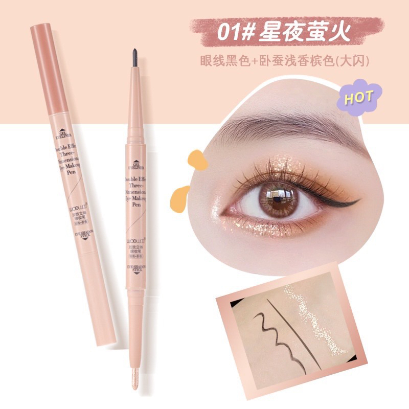 BÚT KẺ MẮT VÀ NHŨ MẮT WODWOD 2 ĐẦU