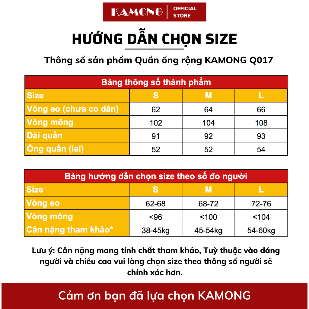 Quần ống rộng lưng thun KAMONG culottes trẻ trung năng động Q017