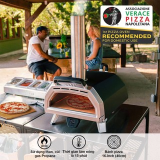 Lò nướng pizza đa năng ooni karu 16 multi-fuel pizza oven