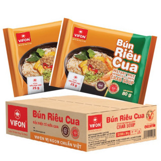 Combo 5 gói Bún riêu cua Vifon 80g