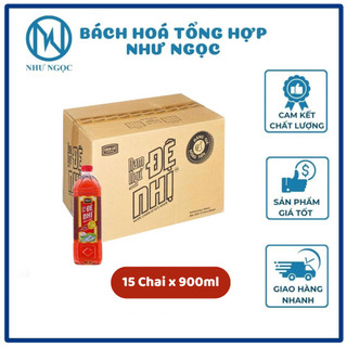 Thùng 15 chai - nước mắm nam ngư đệ nhị nguyên chất chai 900ml - bách hóa tổng hợp như ngọc