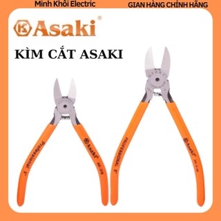 Kìm cắt asaki,kìm cắt vát asaki ak-8147, ak-8148, ak-8154,kềm cắt mỏ nghiêng asaki,kềm cắt asaki,kìm cắt chân mạch điện