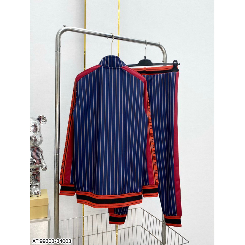 Bộ nỉ nam DOLE họa tiết sọc thêu phong cách trẻ trung from chuẩn