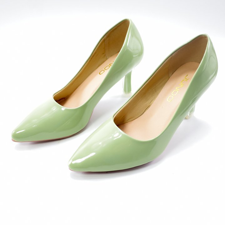 Giày Cao Gót Chính Hãng 2Tfashion Feet,Mũi Nhọn, Gót Trong,Đế PVC Chống Trơn Trượt - Gót cao 7Cm-BĐG0016