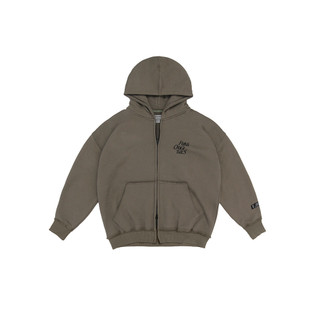 Áo hoodie zip fuas™ origin taupe zip hoodie